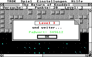 Return of Knuddel (The) atari screenshot